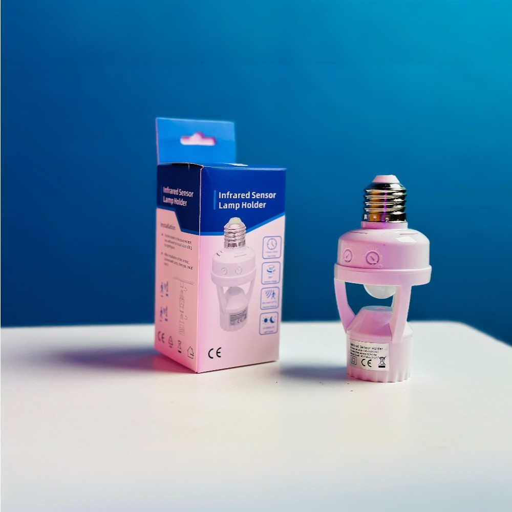 PIR Motion Sensor Bulb Holder (E27, 240V)