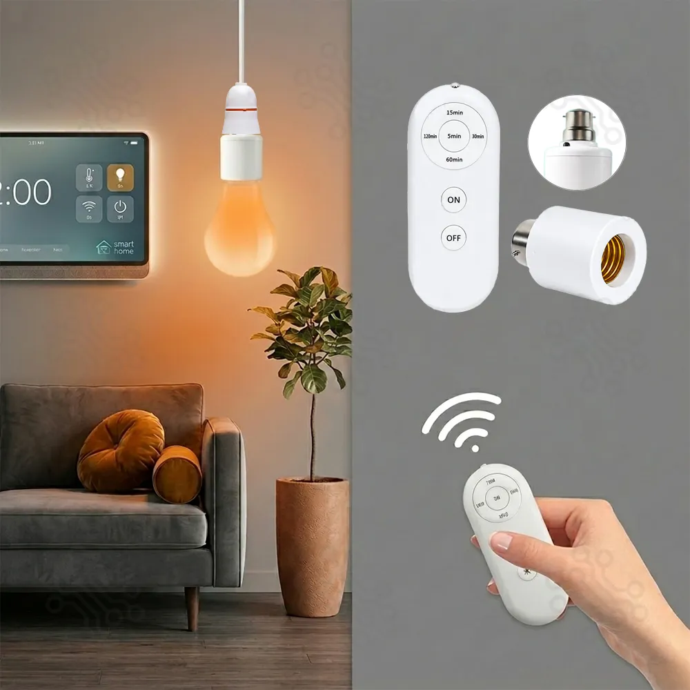 Remote Control Light Holder Pin to Screw with Screw to Pin Converter