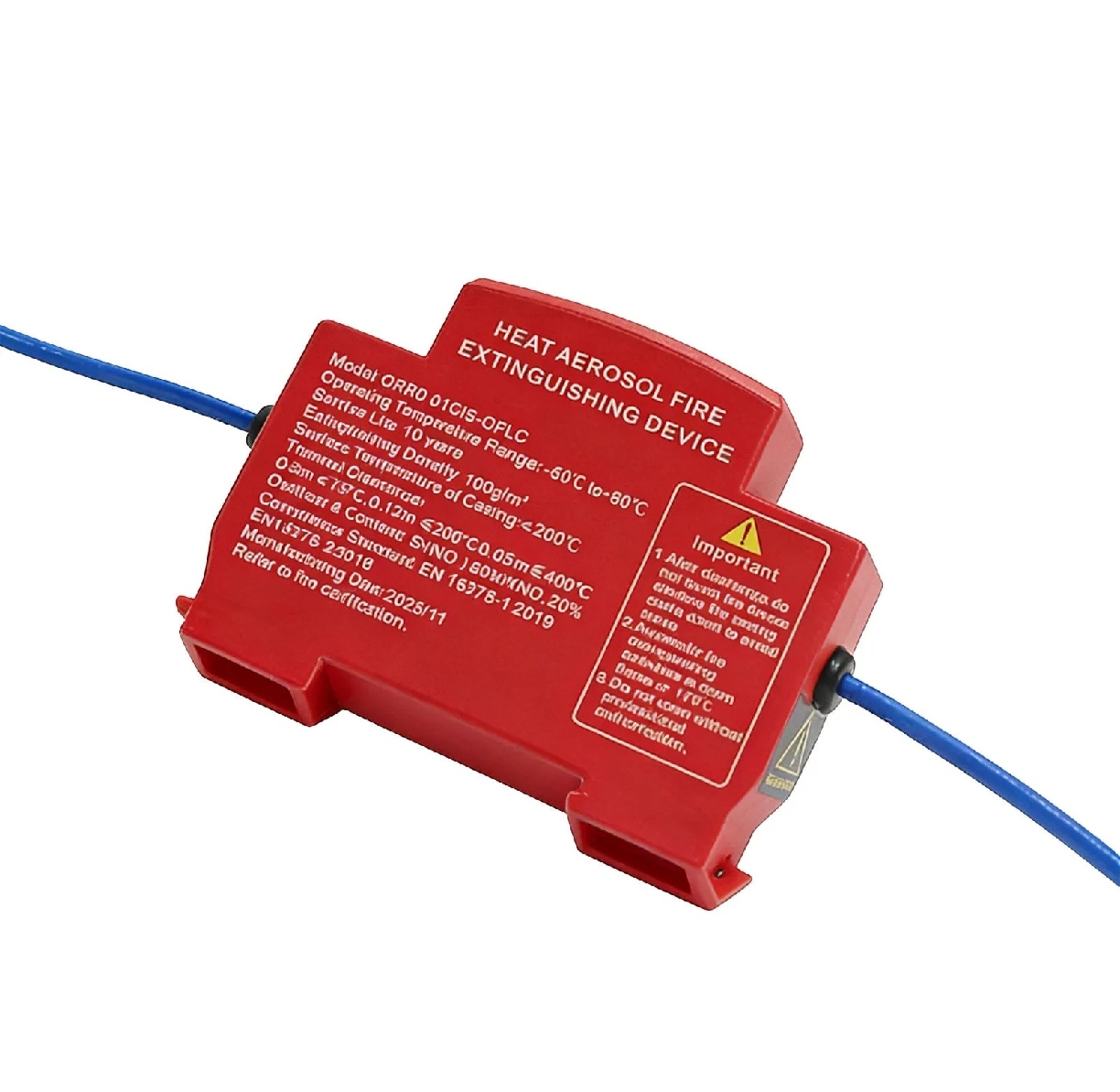 HEAT AEROSOL FIRE  EXTINGUISHING DEVICE