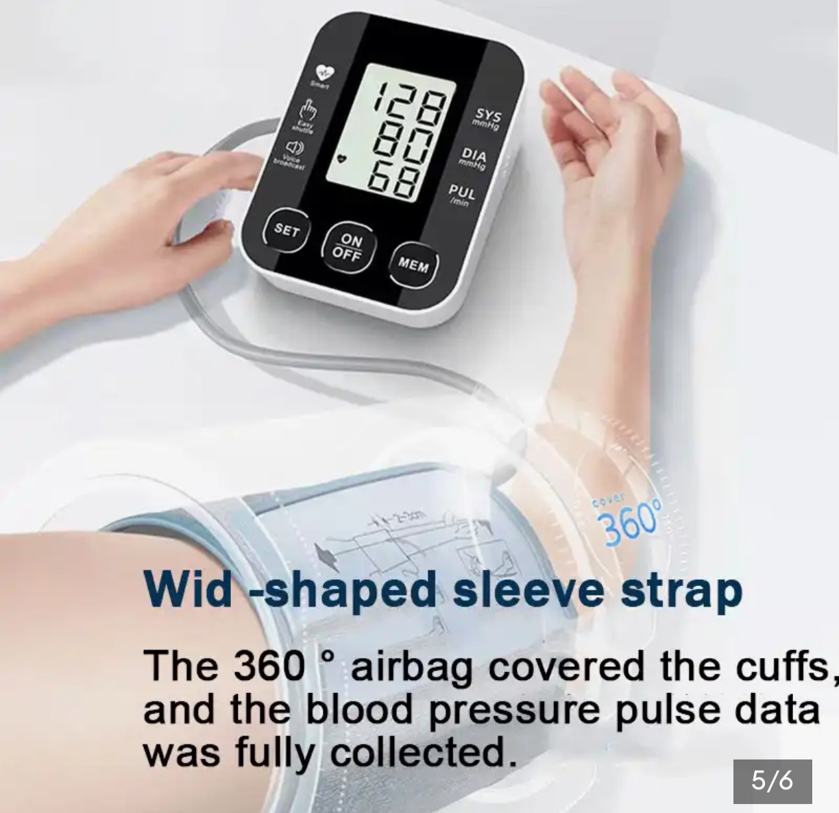 Digital blood pressure machine