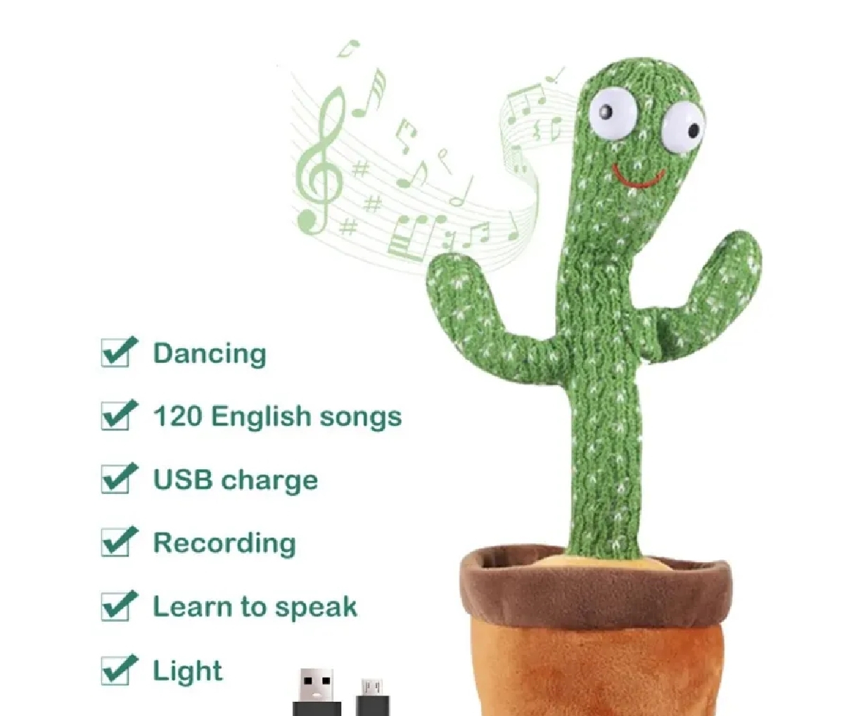 Dancing Cactus Toy